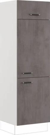 IMPULS KÜCHEN Kühlumbauschrank ""Prag", Breite/Höhe: 60/190,7 cm", vormontiert, mit Drehtüren, mit verstellbarem Fachboden, mit Klapptür