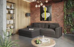 RAUM.ID Ecksofa "Innovid L-Form", Modernes Modul-Polsterprogramm