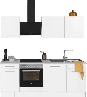 wiho Küchen Küchenzeile "Ela", Breite 220 cm, Soft-Close-Funktion, höhenverstellbare Füße