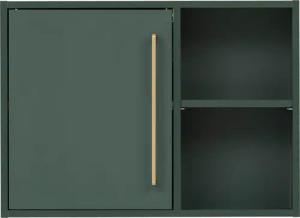 welltime Hängeschrank "Kent mit goldfarbenen Griffen", Breite 66,8 cm, made in Germany