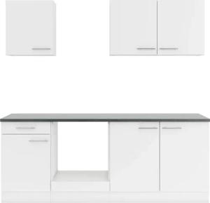 OPTIFIT Küche "Bella", Breite 210 cm, wahlweise mit E-Geräten
