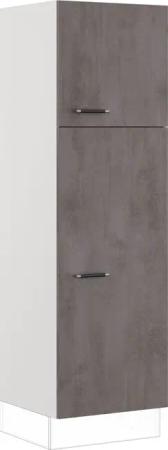 IMPULS KÜCHEN Kühlumbauschrank ""Prag", Breite/Höhe: 60/190,7 cm", vormontiert, mit Drehtüren, mit verstellbarem Fachboden
