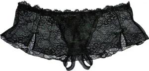 petite fleur gold Stringpanty-Ouvert, aus Vollspitze