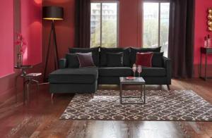 Guido Maria Kretschmer Home&Living Ecksofa "Renesse L-Form", lose Kissen, Keder an Sitzkissen
