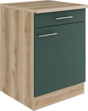 OPTIFIT Unterschrank "Bella", Breite 60 cm, 1 Tür, 1 Einlegeboden, 1 Schubkasten