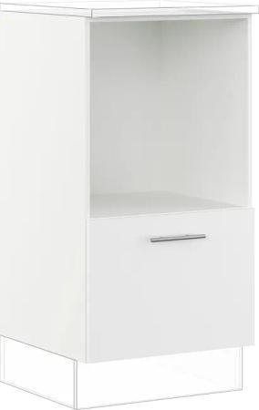 IMPULS KÜCHEN Backofenumbauschrank ""Valencia", Breite/Höhe: 60/104,3 cm, mit Soft-Close", vormontiert, mit Auszug