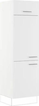IMPULS KÜCHEN Kühlumbauschrank ""Valencia", Breite/Höhe: 60/190,7 cm, mit Klapptür", vormontiert, mit Drehtüren, mit verstellbarem Fachboden