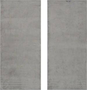 Egeria Badetuch "Prestige", (1 St., Badetuch 75 x 160 cm), Uni Programm mit Streifenbordüre, SUPIMA Baumwolle