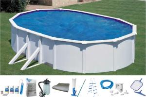 my POOL BWT Ovalpool, (Set), 10-tlg., mit breitem Handlauf, in versch. Größen