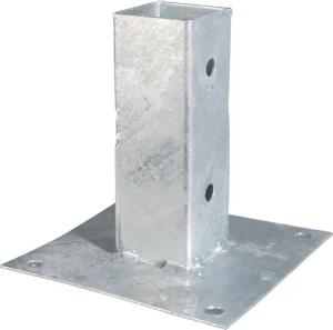 Alberts Aufschraubhülse, (Set, 3 St.), feuerverzinkt, 71 x 71 mm