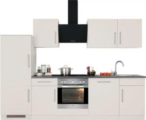 wiho Küchen Küchenzeile "Cali", ohne E-Geräte, Breite 280 cm