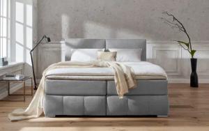 Guido Maria Kretschmer Home&Living Boxspringbett "Wehma", inkl. Topper in 3 verschiedenen Matratzen, auch in Samtstoff