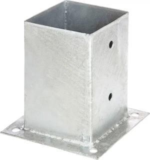 Alberts Aufschraubhülse, (Set, 2 St.), feuerverzinkt, 101 x 101 mm