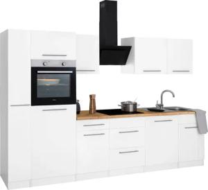 wiho Küchen Küchenzeile "Unna", ohne E-Geräte, Breite 310 cm