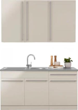 wiho Küchen Pantryküche "Chicago", ohne E-Geräte, Breite 160 cm
