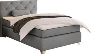 Jockenhöfer Gruppe Boxspringbett Finja, mit Topper und Zierkissen