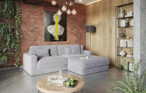 RAUM.ID Ecksofa "Innovid L-Form", Modernes Modul-Polsterprogramm