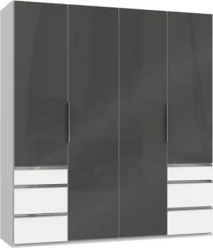 Wimex Kleiderschrank "Level by fresh to go", mit vollflächigen Glastüren