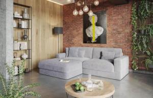RAUM.ID Ecksofa "Innovid L-Form", Modernes Modul-Polsterprogramm