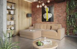 RAUM.ID Ecksofa "Innovid L-Form", Modernes Modul-Polsterprogramm