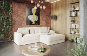RAUM.ID Ecksofa "Innovid L-Form", Modernes Modul-Polsterprogramm