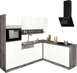 KOCHSTATION Winkelküche "KS-Virginia", Stellbreite 230/190 cm, ohne E-Geräte