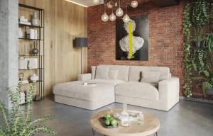 RAUM.ID Ecksofa "Innovid L-Form", Modernes Modul-Polsterprogramm