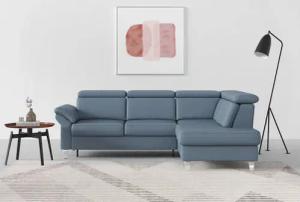 sit&more Ecksofa, inklusive Kopfteilverstellung, wahlweise mit Bettfunktion und Bettkasten