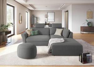 sit&more Ecksofa "Cadabra L-Form", Breite 243 cm, inklusive Sitztiefenverstellung