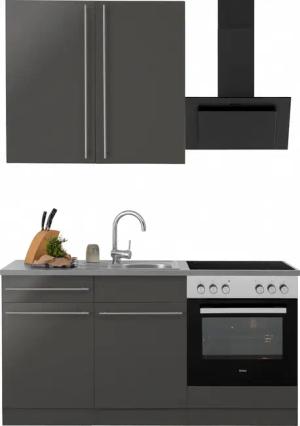 wiho Küchen Küchenzeile "Chicago", wahlweise mit E-Geräten, Breite 160 cm