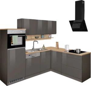 KOCHSTATION Winkelküche "KS-Virginia", Stellbreite 230/190 cm, ohne E-Geräte