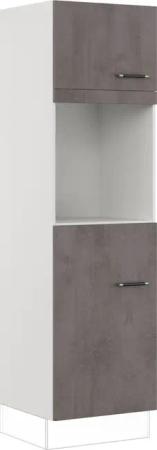 IMPULS KÜCHEN Backofen/Kühlumbauschrank ""Prag", Breite/Höhe: 60/205,1 cm", vormontiert, mit Drehtüren
