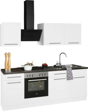 wiho Küchen Küchenzeile "Unna", ohne E-Geräte, Breite 220 cm