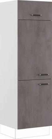 IMPULS KÜCHEN Kühlumbauschrank ""Prag", Breite/Höhe: 60/190,7 cm", vormontiert, mit Drehtüren, mit verstellbarem Fachboden, mit Klapptür