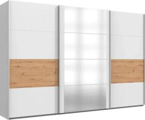 Wimex Schwebetürenschrank "Barmbek Schlafzimmerschrank BESTSELLER Garderobenschrank", Kleiderschrank mit 2 Stoffboxen und 2 zusätzlichen Böden, Spiegeltür