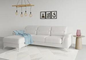 sit&more Ecksofa "Sinatra L-Form", mit Recamiere, optinal mit Kopfteilverstellung und Armteilfunktion