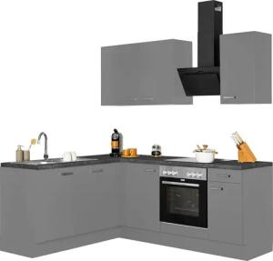 OPTIFIT Winkelküche "Parma", mit E-Geräten, Stellbreite 215x175 cm