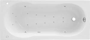 OTTOFOND Whirlpool-Badewanne "Julia", (Komplett-Set, 1 tlg.), Typ 2, chrom