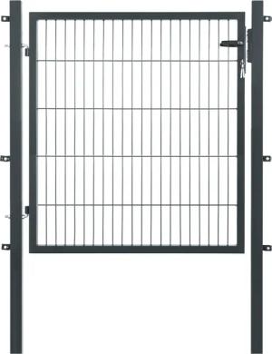 GARDEN N MORE Zauneinzeltür "Einzeltor Premium", (Set), 103 cm hoch, anthrazit
