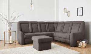 sit&more Ecksofa "Melissa L-Form", klassisches Polsterprogramm, wahlweise Bettfunktion und Schubkasten