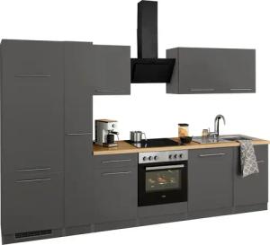 wiho Küchen Küchenzeile "Unna", mit E-Geräten, Breite 310 cm