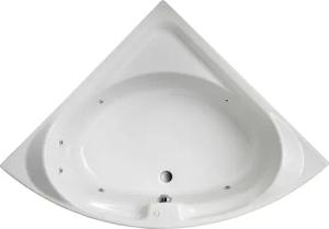 OTTOFOND Whirlpool-Badewanne "Laguna", (Komplett-Set, 1 tlg.), Typ 1, chrom