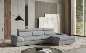 sit&more Ecksofa "Broadway L-Form", inklusive Kopfteilverstellung, wahlweise mit Bettfunktion