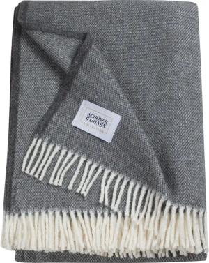 SCHÖNER WOHNEN-Kollektion Wohndecke "Relax", mit Fransen, Kuscheldecke