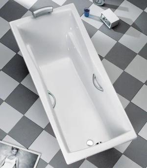 OTTOFOND Badewanne "Atlanta", (2 tlg.), mit Fußgestell