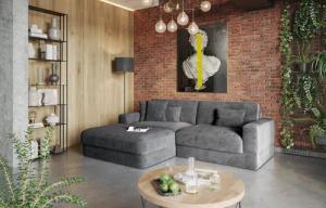 RAUM.ID Ecksofa "Innovid L-Form", Modernes Modul-Polsterprogramm