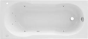OTTOFOND Whirlpool-Badewanne "Julia", (Komplett-Set, 1 tlg.), Typ 1, chrom