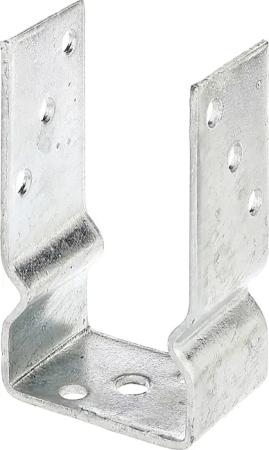 Alberts U-Pfostenträger, (Set, 5 St.), feuerverzinkt, lichte Breite 81 mm