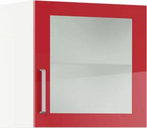 IMPULS KÜCHEN Glashängeschrank ""Turin", Breite/Höhe: 50 oder 60/57,9 cm", vormontiert, mit Glasdrehtür, mit verstellbarem Glasfachboden