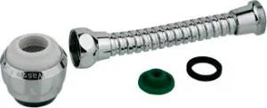 Kirchhoff Waschbeckendusche "ECO", Metall-Schlauch, M22IG, 7,5l/min, Anschlussbreite: 1/2 Zoll